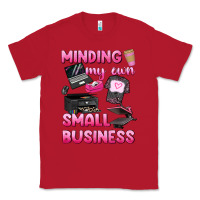 Red minding my own small business Classic Tee - texasbilliewilder