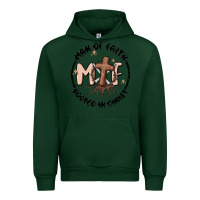 Forest Green man of faith Urban Hoodie - MaliasSmallBusiness