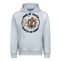 Heather Grey man of faith Urban Hoodie - MaliasSmallBusiness