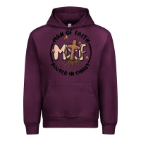 Mauve Wine man of faith Urban Hoodie - MaliasSmallBusiness