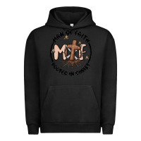 Pigment Black man of faith Urban Hoodie - MaliasSmallBusiness