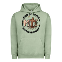 Pigment Oil Green man of faith Urban Hoodie - MaliasSmallBusiness