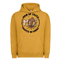 Pigment Peanut Butter man of faith Urban Hoodie - MaliasSmallBusiness
