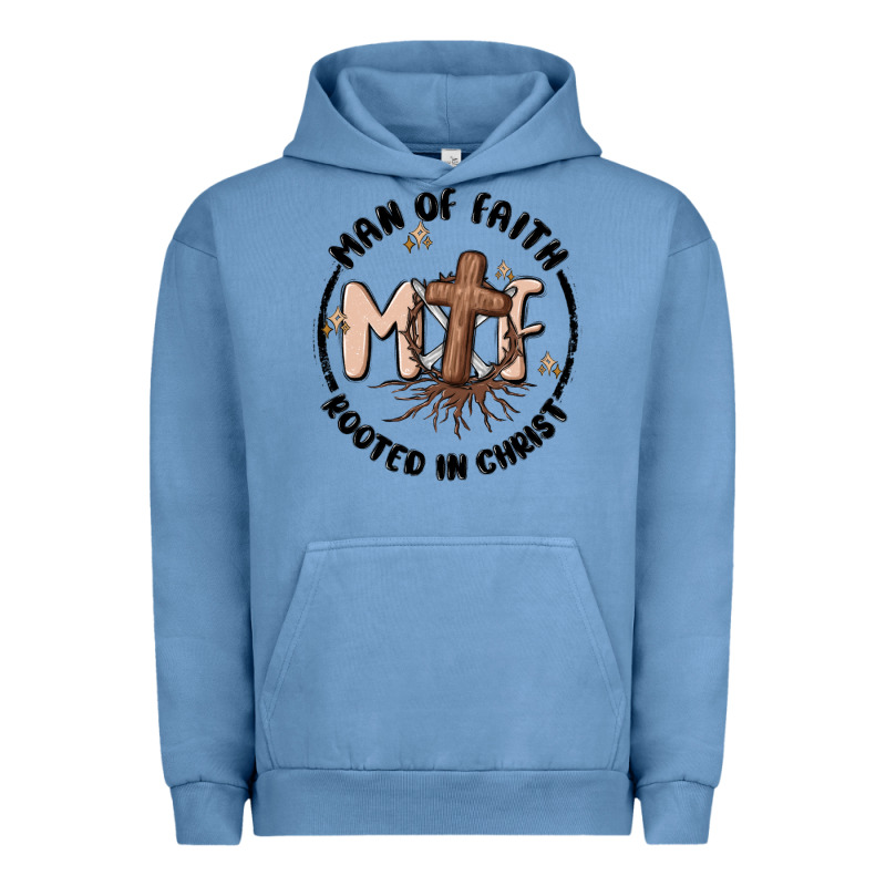 Man Of Faith Urban Hoodie by MaliasSmallBusiness | Teevron