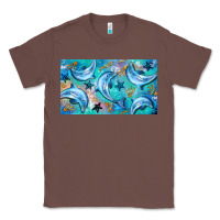 Chestnut dolphin  mug Classic Tee - BarkalooDesign