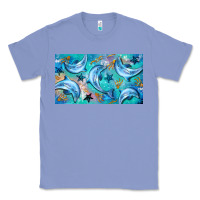 Colony Blue dolphin  mug Classic Tee - BarkalooDesign