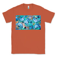 Copper dolphin  mug Classic Tee - BarkalooDesign