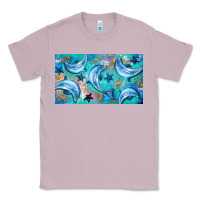 Lilac dolphin  mug Classic Tee - BarkalooDesign