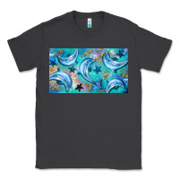 Smoke dolphin  mug Classic Tee - BarkalooDesign