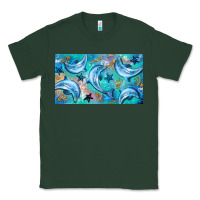 Sports Green dolphin  mug Classic Tee - BarkalooDesign