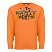 Carrot my first mother's day Premium Sweatshirt - CowhideDigitalArt