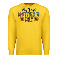Lemon my first mother's day Premium Sweatshirt - CowhideDigitalArt
