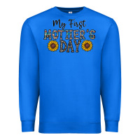 True Royal my first mother's day Premium Sweatshirt - CowhideDigitalArt