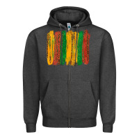 Charcoal Heather black history brushstroke Zipper Hoodie - texasbilliewilder
