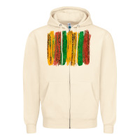 Sandshell black history brushstroke Zipper Hoodie - texasbilliewilder