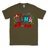 Army Green badass mama cita Classic Tee - Zillion Design Studio