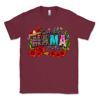 Burgundy badass mama cita Classic Tee - Zillion Design Studio