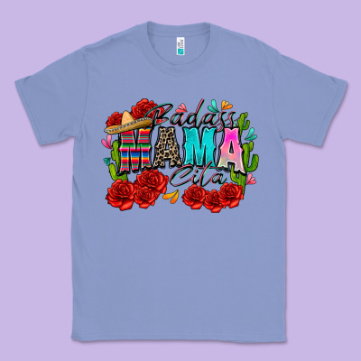 Badass Mama Cita Classic Tee Designed By Zillion Design Studio