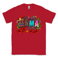 Red badass mama cita Classic Tee - Zillion Design Studio