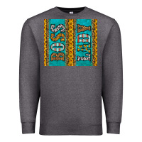 Charcoal Heather western boss lady Premium Sweatshirt - HRA Design Shop