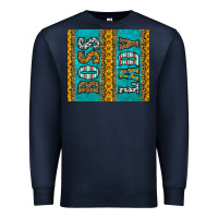 Navy western boss lady Premium Sweatshirt - HRA Design Shop