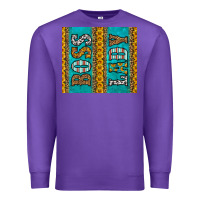 Purple western boss lady Premium Sweatshirt - HRA Design Shop