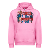 Fuchsia Pink chill the fourth out malia Urban Hoodie - MaliasSmallBusiness
