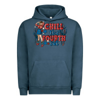 Pigment Midnight Navy chill the fourth out malia Urban Hoodie - MaliasSmallBusiness