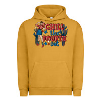 Pigment Peanut Butter chill the fourth out malia Urban Hoodie - MaliasSmallBusiness