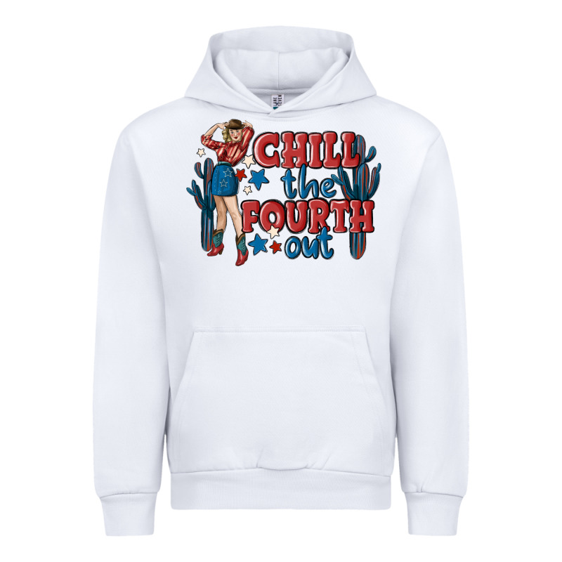 Chill The Fourth Out Malia Urban Hoodie by MaliasSmallBusiness | Teevron