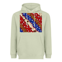 Matcha 4th of July USA flag leopard cowhide 20oz tumbler Heavyweight Hoodie - Neo Western