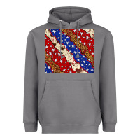 Storm 4th of July USA flag leopard cowhide 20oz tumbler Heavyweight Hoodie - Neo Western