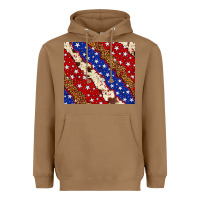 Toasted Coconut 4th of July USA flag leopard cowhide 20oz tumbler Heavyweight Hoodie - Neo Western
