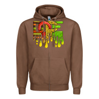Chestnut black history juneteenth dope Zipper Hoodie - texasbilliewilder