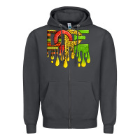 Smoke black history juneteenth dope Zipper Hoodie - texasbilliewilder