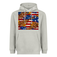 Moon Dust 4th of July USA flag leopard sunflower 20oz tumble Heavyweight Hoodie - Neo Western