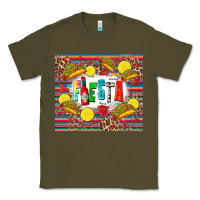 Army Green taco fiesta Classic Tee - Zillion Design Studio