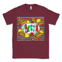Burgundy taco fiesta Classic Tee - Zillion Design Studio