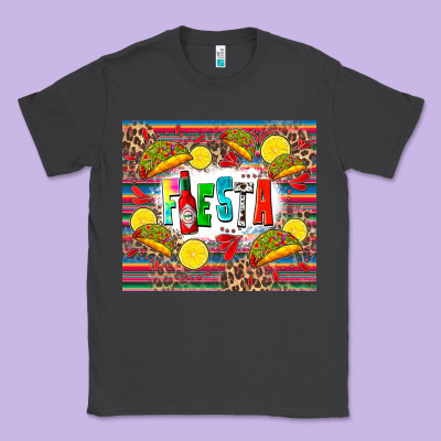 Taco Fiesta Classic Tee Designed By Zillion Design Studio