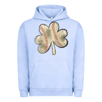 Pigment Grape Ice baseball distressed shamrock Urban Hoodie - MaliasSmallBusiness