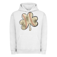 Pigment Lunar Rock baseball distressed shamrock Urban Hoodie - MaliasSmallBusiness