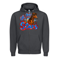 Smoke oh my stars horse Zipper Hoodie - Zillion Design Studio