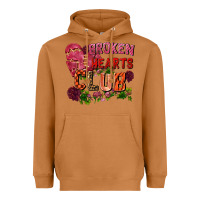 Meerkat broken heart club Heavyweight Hoodie - FaDigitalArtStudio