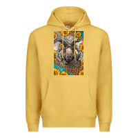 Antique Gold Western Navajo Churro Sheep Premium Hoodie - LillyAllenDesigns