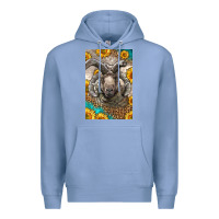 Colony Blue Western Navajo Churro Sheep Premium Hoodie - LillyAllenDesigns