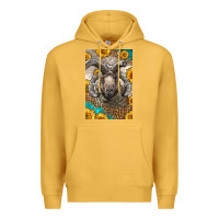 Mustard Western Navajo Churro Sheep Premium Hoodie - LillyAllenDesigns