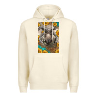 Sandshell Western Navajo Churro Sheep Premium Hoodie - LillyAllenDesigns