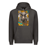 Smoke Western Navajo Churro Sheep Premium Hoodie - LillyAllenDesigns