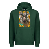Sports Green Western Navajo Churro Sheep Premium Hoodie - LillyAllenDesigns