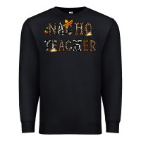 Black nacho averange teacher Premium Sweatshirt - CowhideDigitalArt